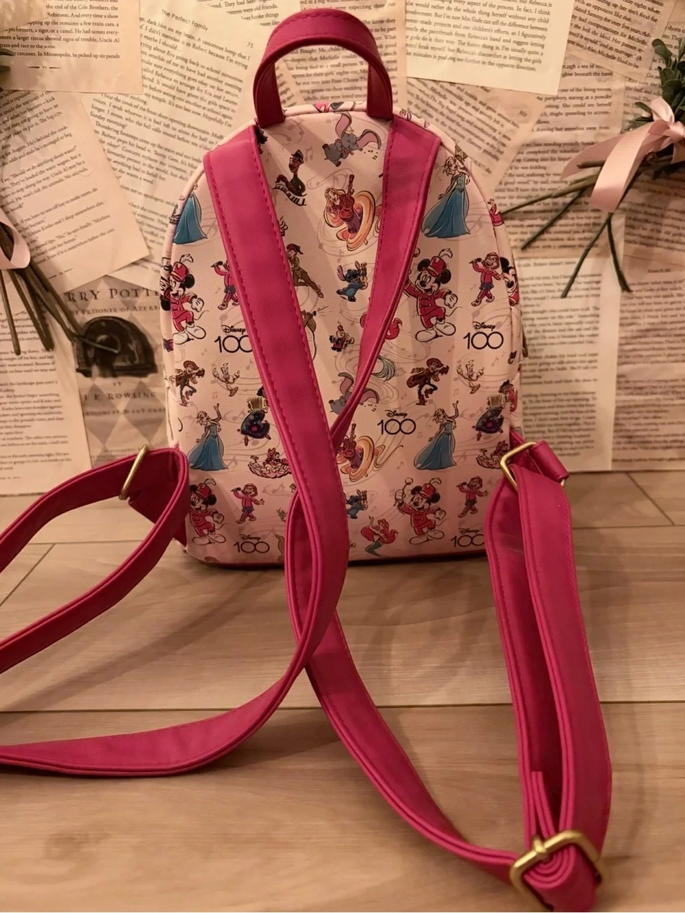 Loungefly Disney100 Music & Wonder Special Moments Mini Backpack